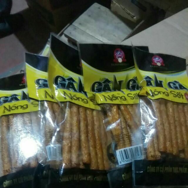 10 gói gân gà sốt nóng