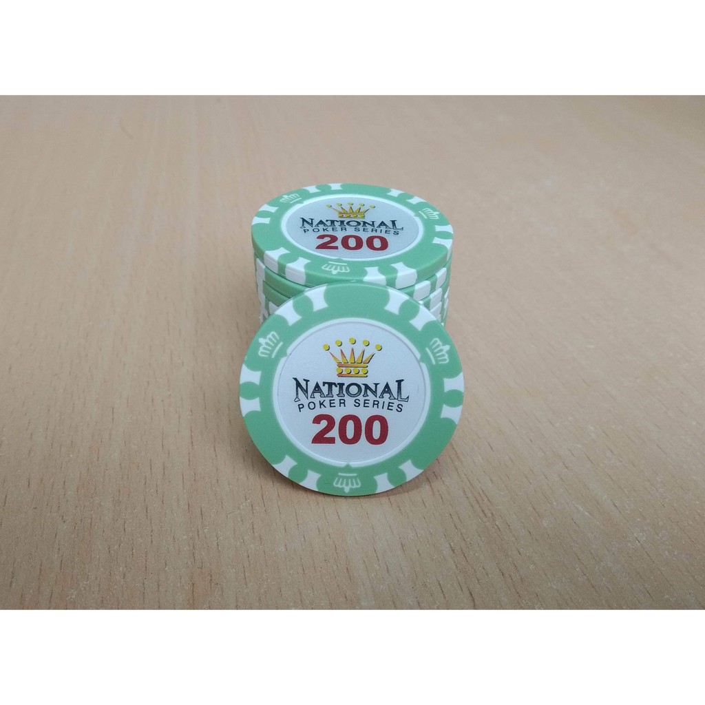 Chip/ Phỉnh National Poker Series cao cấp NoBrand