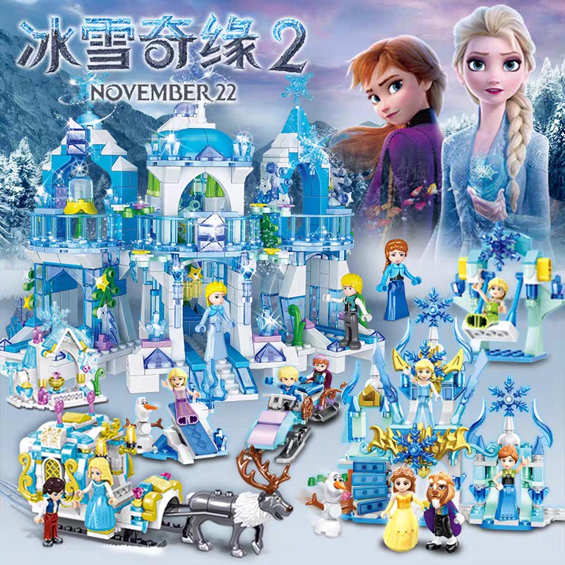 Bộ Lắp Ghép Lego Nhân Vật Nữ Hoàng Băng Giá 10 Series