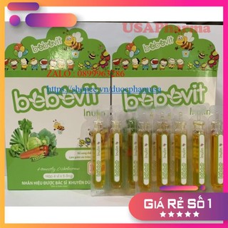 [Dành cho bé]  BEBEVITINULIN bổ xung chất xơ cho cơ thể ,giảm các triệu chứng táo bón .