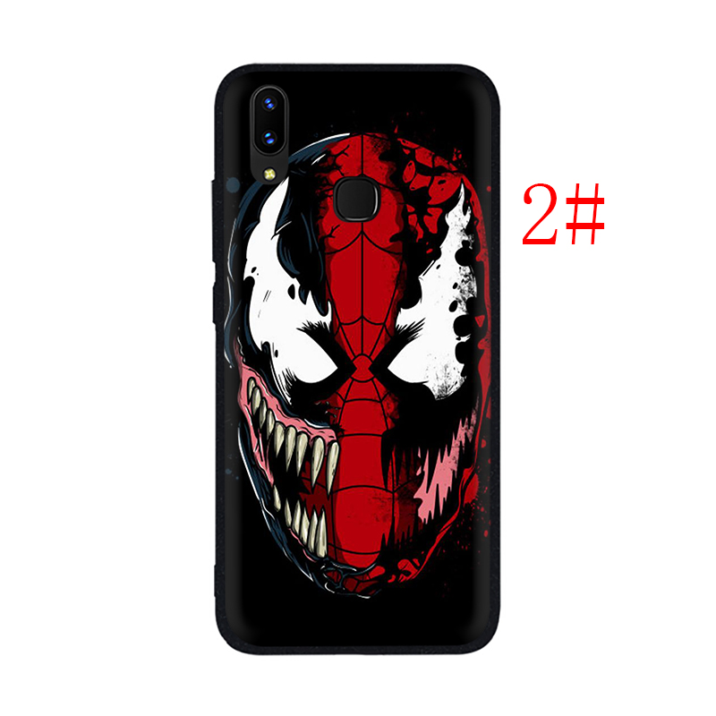 MARVEL Ốp Lưng Silicone Phong Cách Venom Cá Tính Cho Samsung S7 Edge S8 S9 S10 Lite Plus S10E