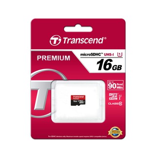 Thẻ nhớ MicroSD Transcend 16GB Class 10