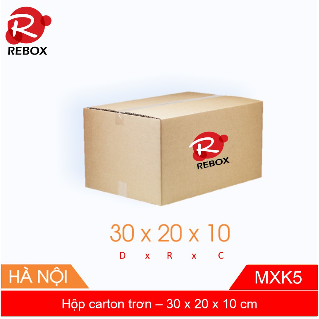 Hộp carton 30x20x10 cm - Combo 20 hộp tiết kiệm