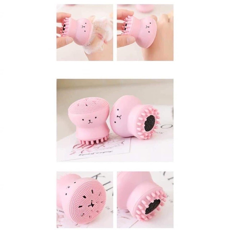 Cọ Rửa Mặt Và Masage Bạch Tuộc | BigBuy360 - bigbuy360.vn