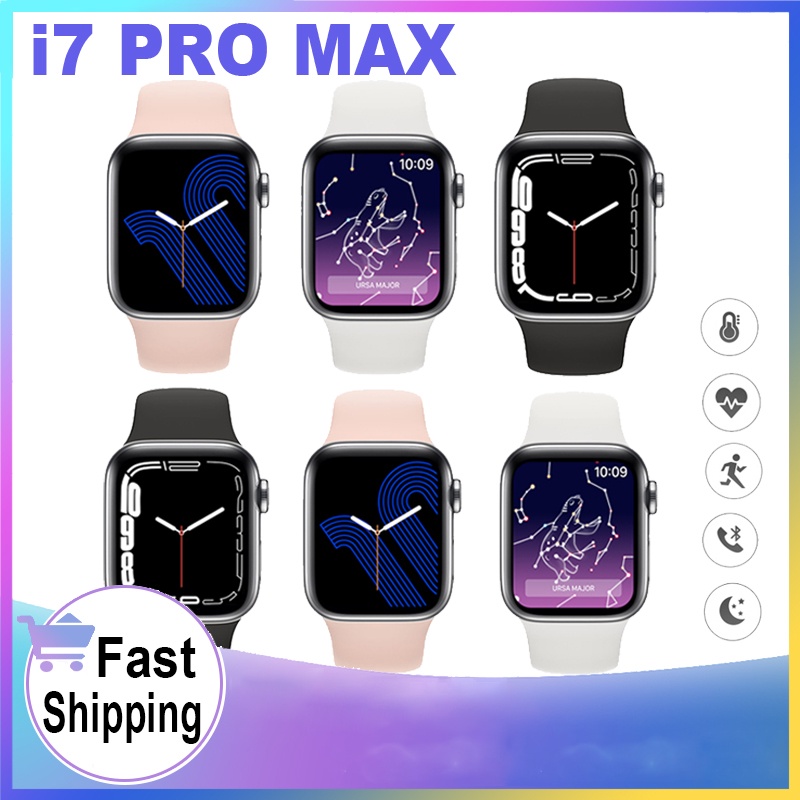 Đồng Hồ Thông Minh i7 Pro Max Kết Nối Bluetooth Hỗ Trợ Theo Dõi Sức Khỏe IWO Series 7