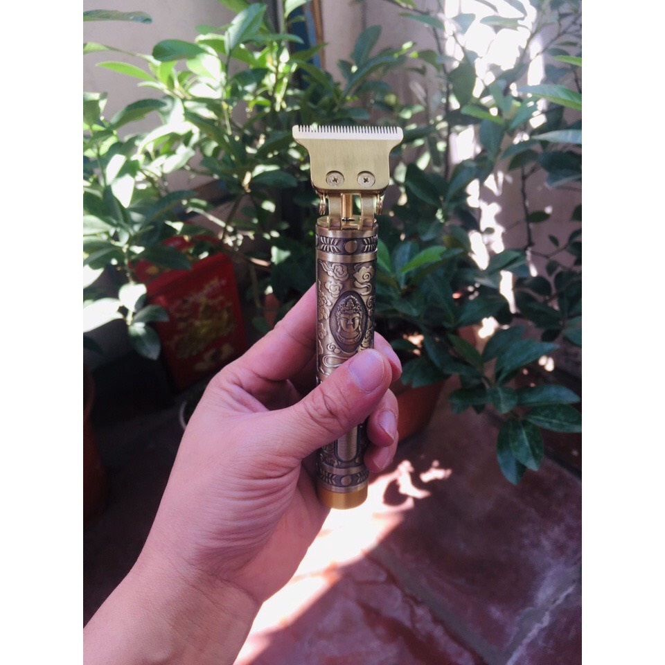 Tông đơ cắt tóc cạo râu bấm viền tạo kiểu chuyên nghiệp DALING 1073 - Tông đơ chấn viền thân đồng nguyên khối