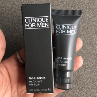 Kem Tẩy Tế Bào Chết Clinique For Men Face Scrub Exfoliant Visage(15ml)-Belgium