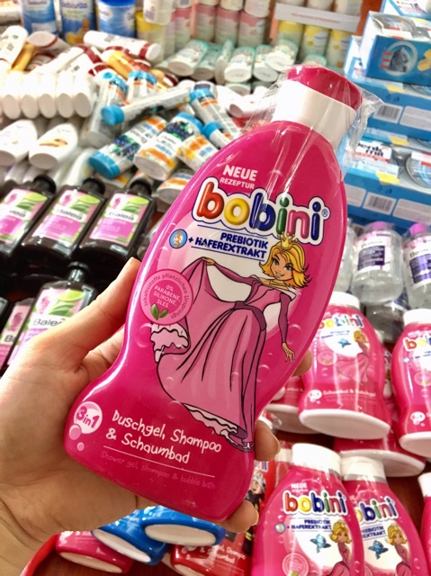 SỮA TẮM GỘI 3in1 CHO BÉ BOBINI