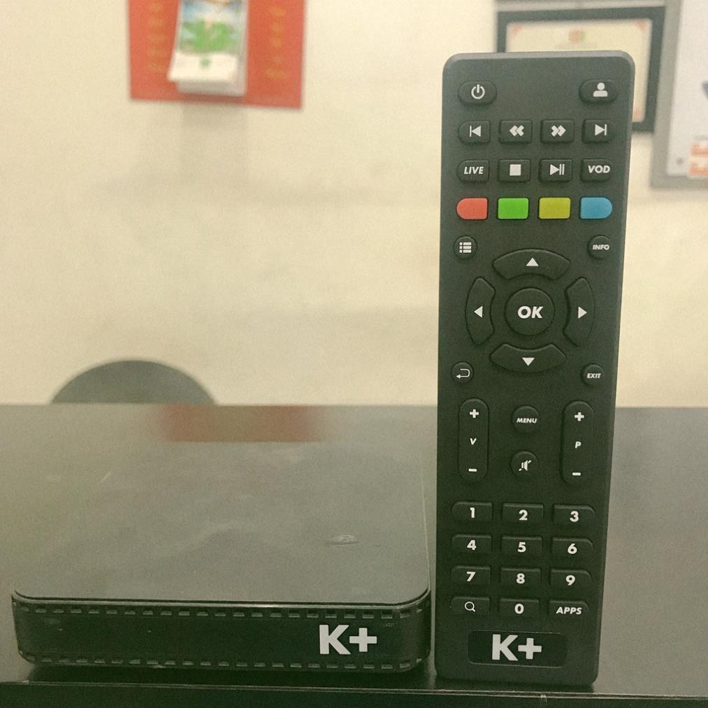 Điều khiển tivi Box k+ HD-Remote tivi Box K+ HD