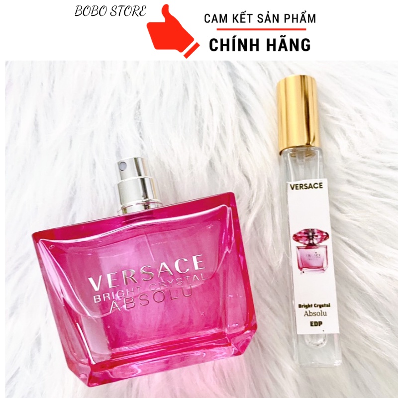 Nước Hoa Nữ Versace Bright Crystal Absolu EDP 10ml, 30ml, 90ml