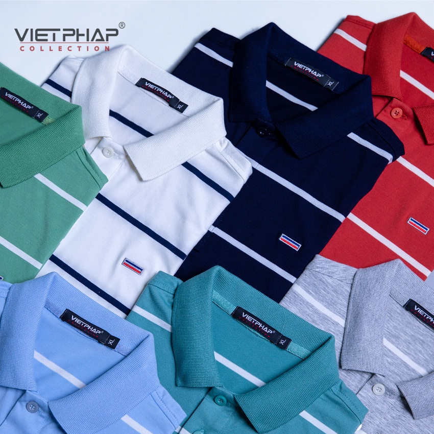 Áo thun TC nam VIỆT PHÁP/ Form Luxury / thoáng mát - co dãn tốt- chất liệu cotton lạnh mềm mịn thấm hút mồ hôi tốt 2012