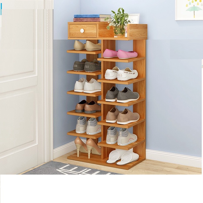 Kệ giày gỗ, kệ giày cây 6 TẦNG lOẠI TO - gỗ MDF