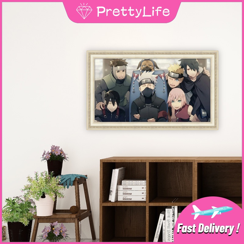 Bộ Tranh Đính Đá 5D Tự Làm 30x50cm Hình Anime Tự Động Trang Trí Nhà Cửa