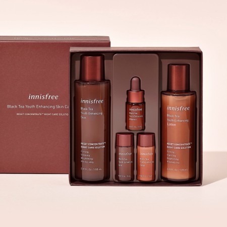 Bộ Dưỡng Từ Trà Đen Innisfree Black Tea Youth Enhancing Skin Care Set