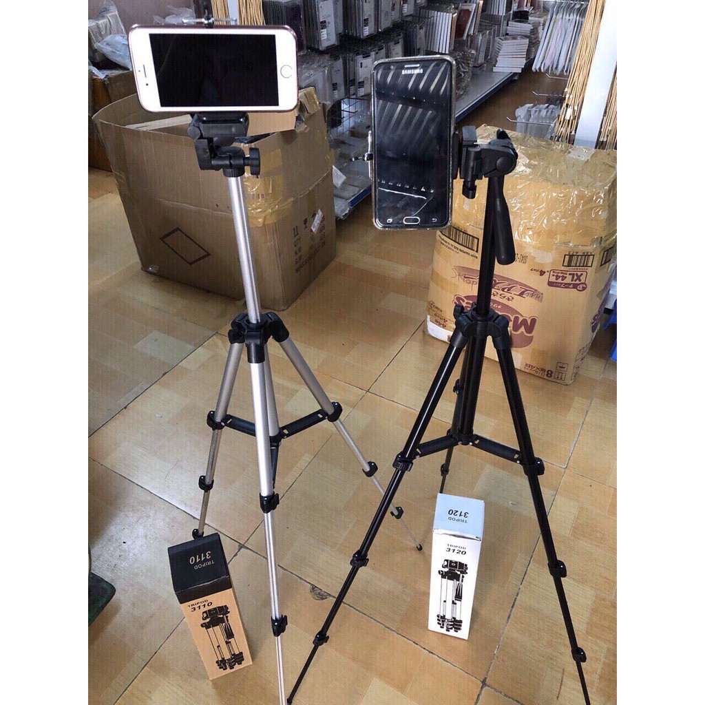Giá đỡ điện thoại Livetream và quay Video Triprod 3110 - 3120 có tay cầm quay video