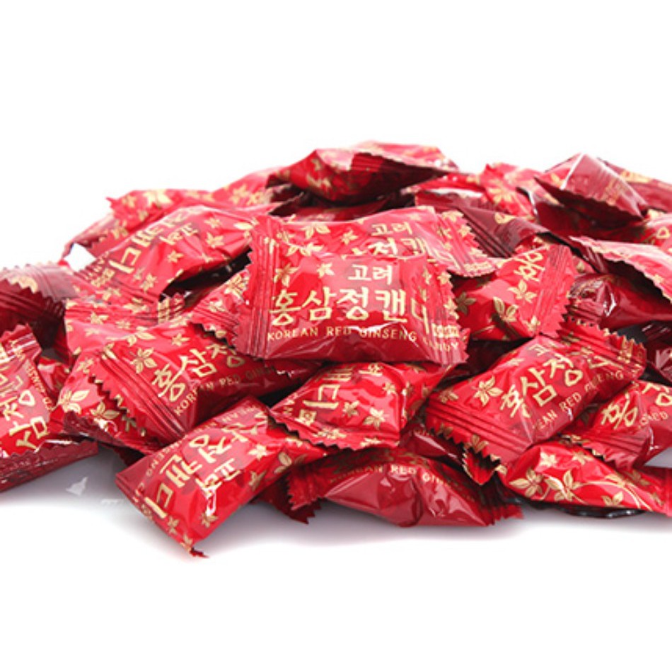 [Có Sỉ] Kẹo sâm đỏ KGS Hàn Quốc có đường bịch 300gr