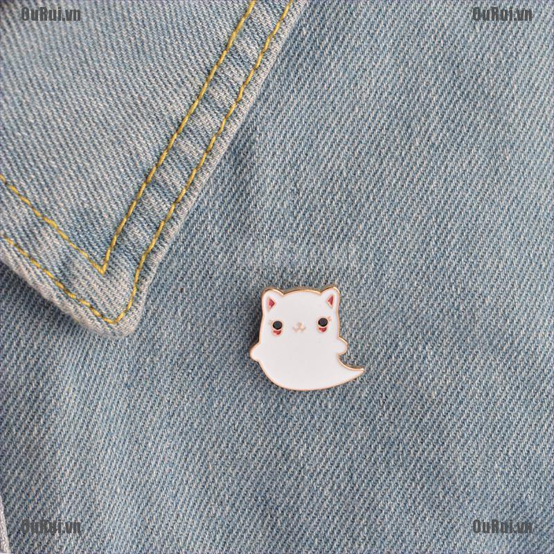 Ghim Cài Áo Hình Ma Hoạt Hình Dễ Thương