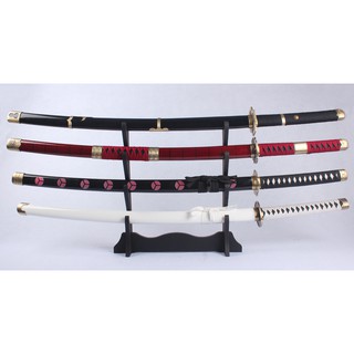 [ 34cm ] Giá đỡ kiếm gỗ để bàn màu đen m - Baystore