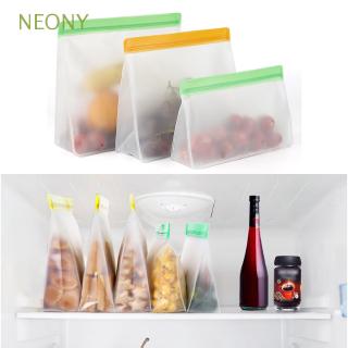 Túi Zip Silicon Bảo Quản Thực Phẩm Có Thể Tái Sử Dụng