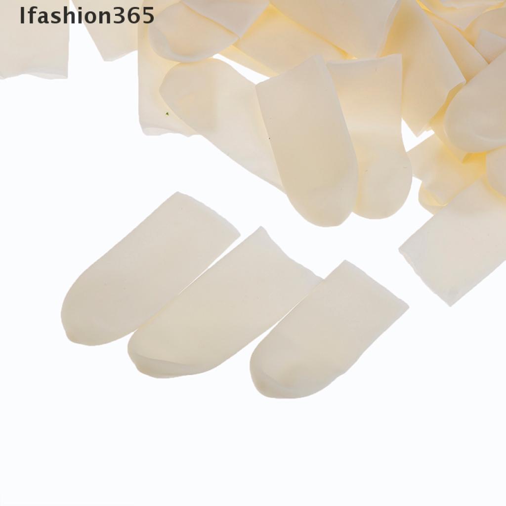 Set 100 găng tay cao su bảo vệ ngón tay đa năng