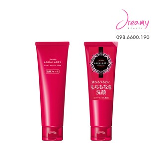 Sữa rửa mặt dưỡng ẩm Shiseido Aqualabel Milky Mousse Foam 130g
