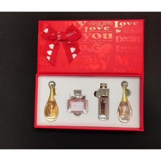 Sét nước hoa Dior nữ 5ml- 4 chai