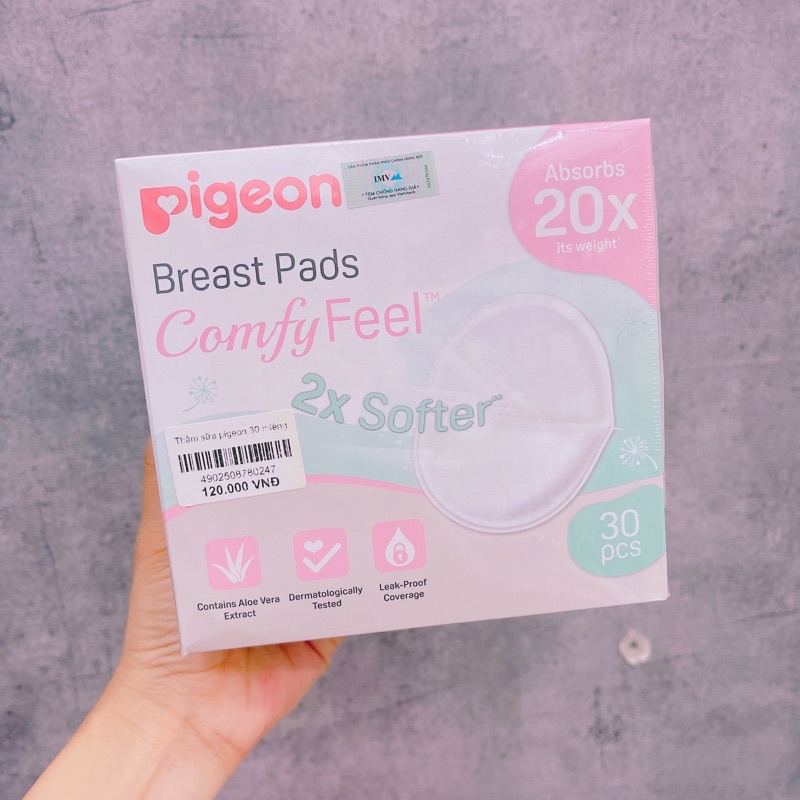 TẤM LÓT THẤM SỮA PIGEON 30 MIẾNG