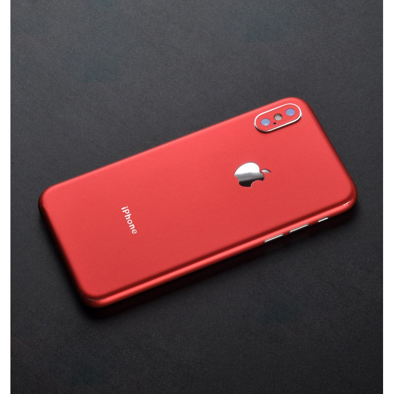 skin iphone X Xs in chữ bạc