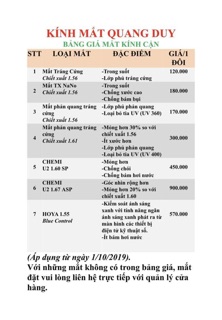 Gọng kính cận dẻo