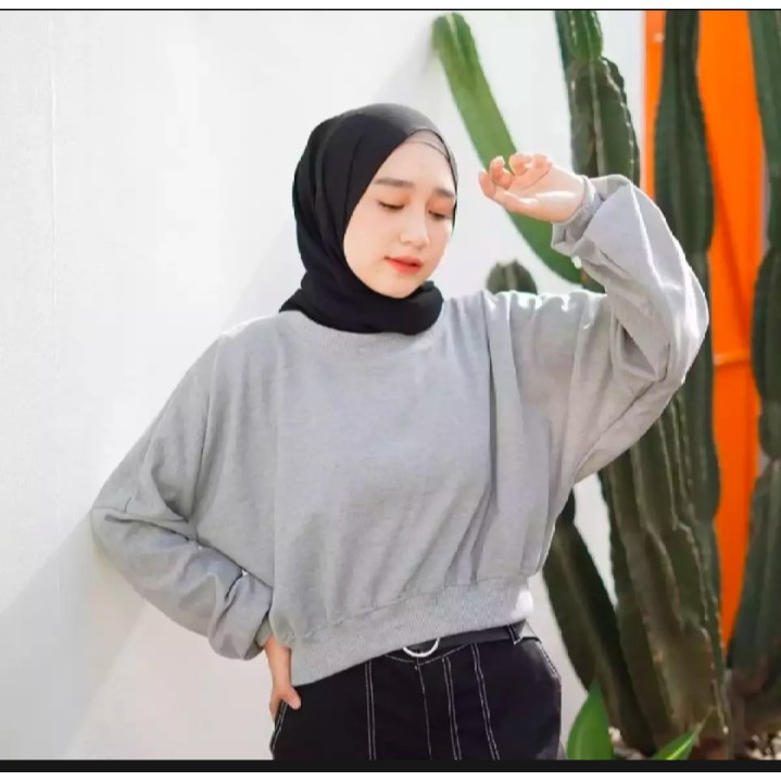 Áo Sweater Croptop Kiểu Dáng Trẻ Trung Năng Động Cho Nữ 21 - Mới Nhất