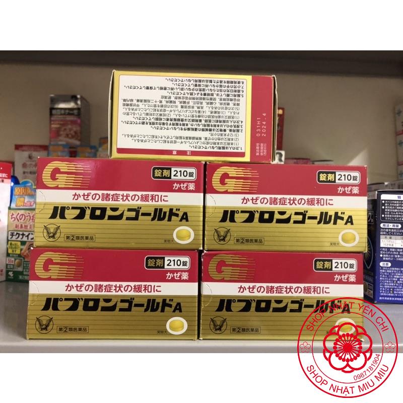 Hộp Đựng 210 Viên Cảm_Cúm Nhật Bản