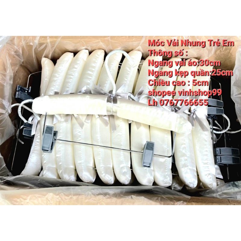 Móc Nhung Trẻ Em Set Bộ Cao Cấp EU Vinhshop99