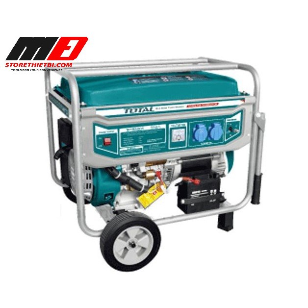 MÁY PHÁT  ĐIỆN DÙNG XĂNG BH 12 THÁNG TOTAL TP155001