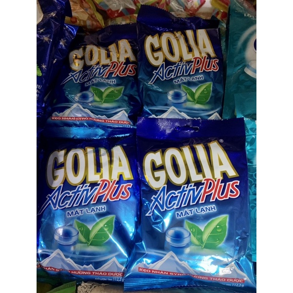 Kẹo Golia ActivPlus nhân syrô thảo dược gói 112.2g - 34 viên