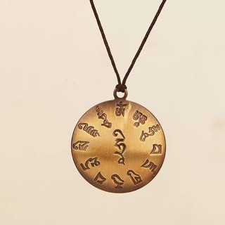 MẶT ĐEO LIÊN HOA SANH ĐỒNG 3.5CM