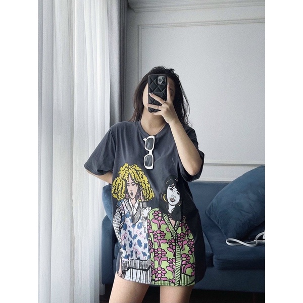 ÁO PHÔNG 2 CÔ GÁI ZARA