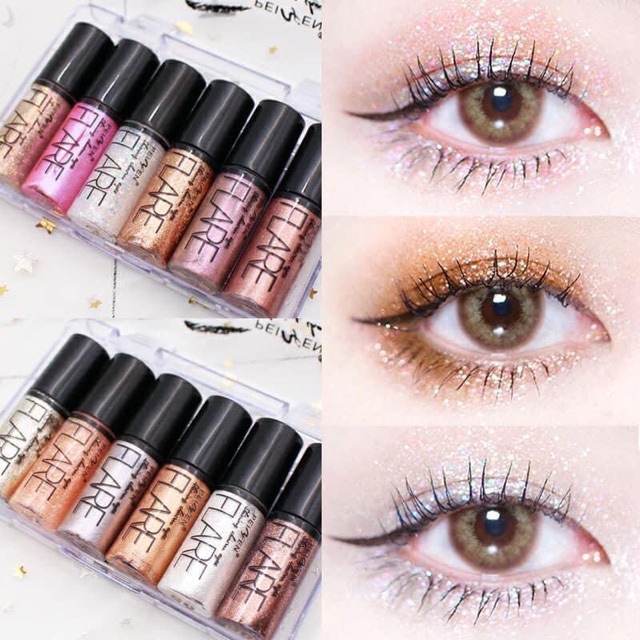 Kẻ Mắt Nước Nhũ Kim Tuyến BLACK STYLE Flare Shining Charm Eyes