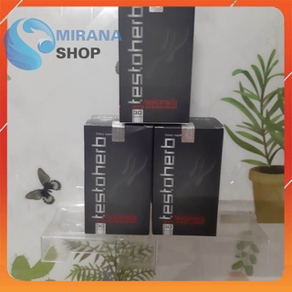 [COMBO 3 HỘP] Viên Tăng Cường Sinh Lý Testoherb - Khai Phá Tiềm Năng Nam Giới - Chính Hãng Hộp 30 Viên [Có Che Tên]