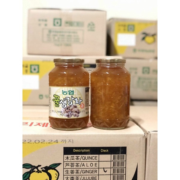 Combo 2 hủ mật ong gừng - Mật ong Hàn Quốc Honey Citron Tea