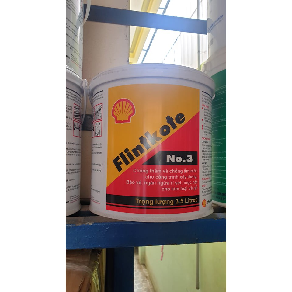 Chống thấm Flinkote 4Kg chống thấm hồ cá koi