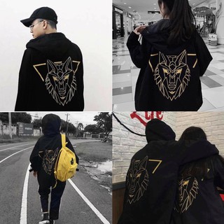 Áo Khoác Dù Nam Nữ Hai Lớp Chất Liệu Vải Gió Cao Cấp Hades Sói