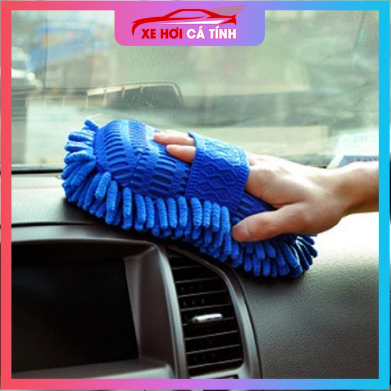 Găng tay rửa xe chuyên dụng siêu dầy - siêu bền