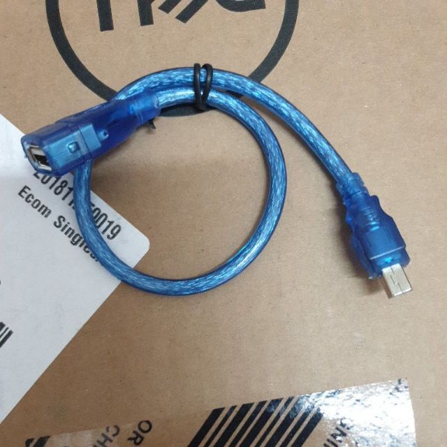 Cáp mini usb OTG