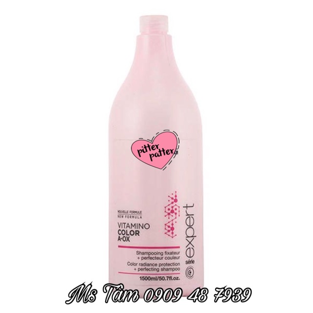 Dầu gội chăm sóc tóc nhuộm Vitamino Color A-OX L'oreal Shampoo 500ml