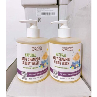 Sữa tắm gội hữu cơ Wooden spoon 300ml