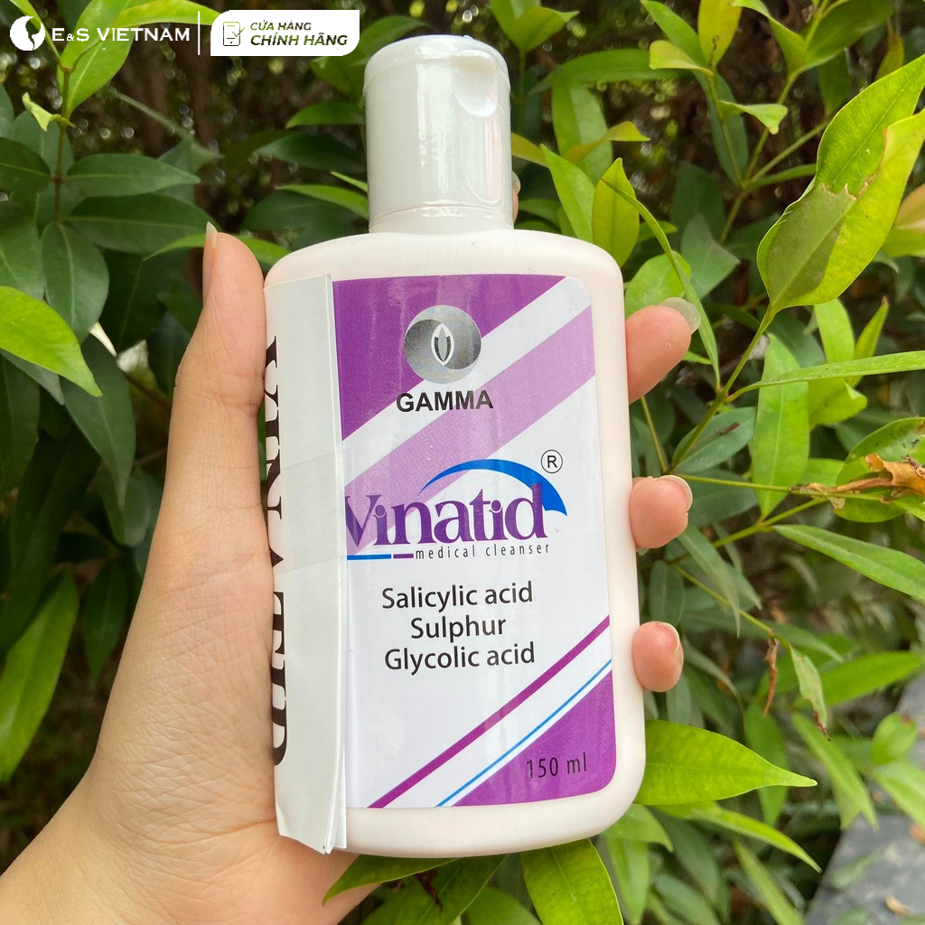 Sữa Tắm Gội Cho Mẹ và Bé VINATID 150ml Cải Thiện Các Vấn Đề Nấm Tóc, Viêm Da ở Mẹ và Bé