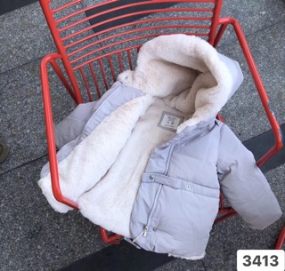 Áo phao lót lông zara