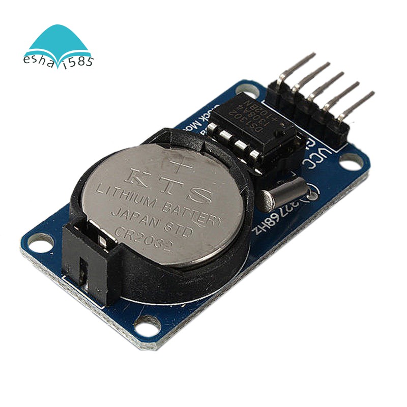 Mô-đun đồng hồ thời gian thực DS1302 kèm pin RTC cho Arduino Avr Arm