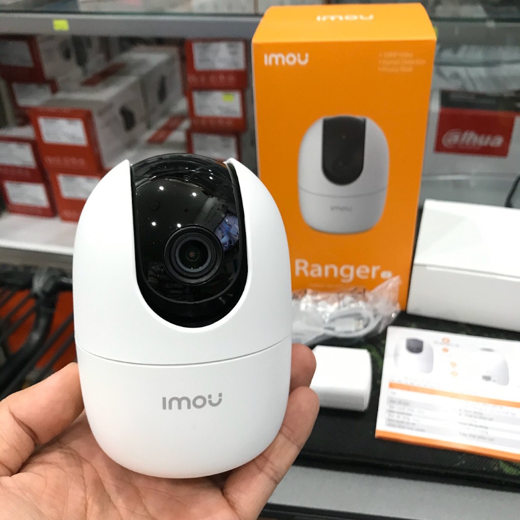 Camera Wifi imou Ranger 2 IPC A22EP FHD xoay 360 độ đàm thoại 2 chiều hồng ngoại đêm - Chính hãng ahua DSS BH 24 tháng