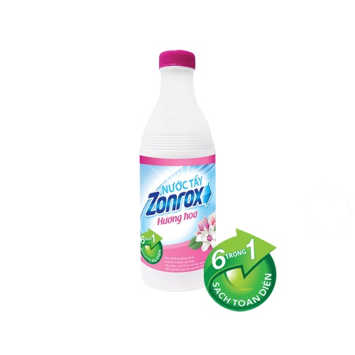 Nước tẩy đa năng Zonrox 6in1 1000ml - tùy chọn hương